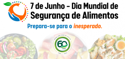 Sete de junho: Dia Mundial de Segurança de Alimentos