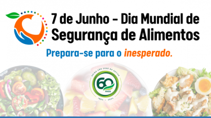 Sete de junho: Dia Mundial de Segurança de Alimentos