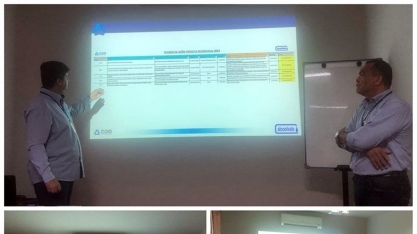 Gestores de Alcoolvale participam de reunião com a consultoria D2G