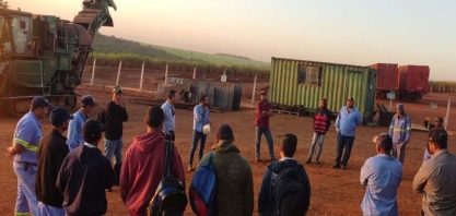 Gestão de resíduos, organização e limpeza são abordadas na Oficina Mecânica