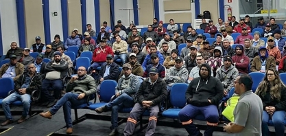 Segurança nas estradas – RAA realiza treinamento para os motoristas.