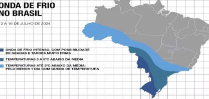 Vem mais frio por aí; veja quando e onde