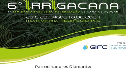 Case de sucesso: Raízen apresentará projeto de irrigação por aspersão durante 6º IRRIGACANA