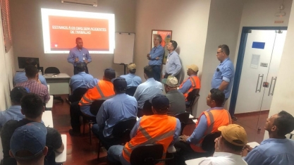 Alcoolvale: importância e obrigatoriedade da segurança no ambiente de trabalho são tema de reunião