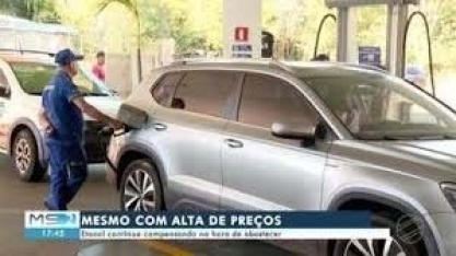 MS: etanol continua compensando na hora de abastecer