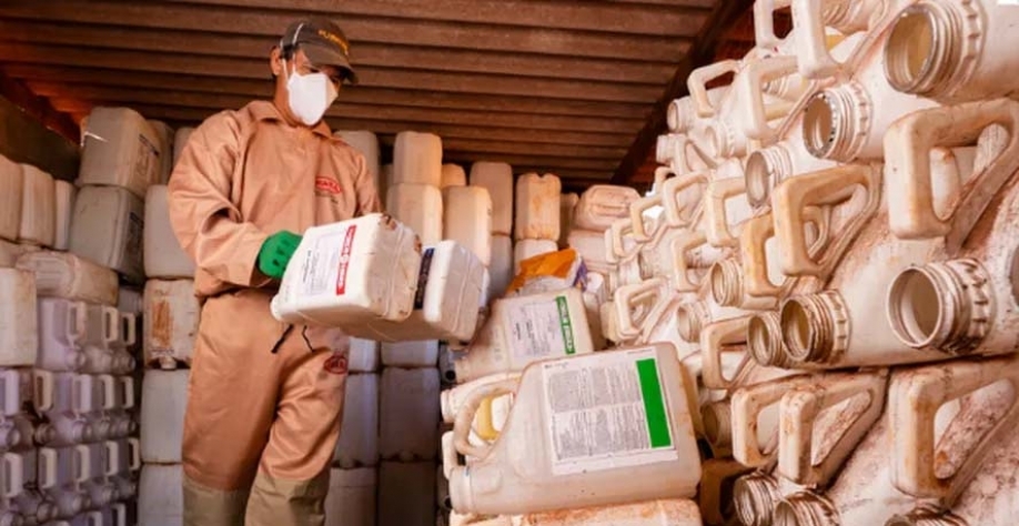 Desafio é levar a informação aos produtores sobre a possibilidade desse formato de descarte — Foto: Divulgação / Inpev