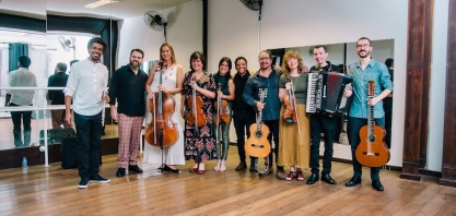 Tenor Jean William e violeiro Neymar Dias apresentam o show 