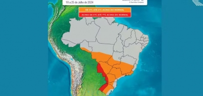 Veranico vai elevar temperaturas e agravar tempo seco; veja onde