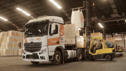 Uisa bate recorde de carregamento em sua Unidade de Empacotamento