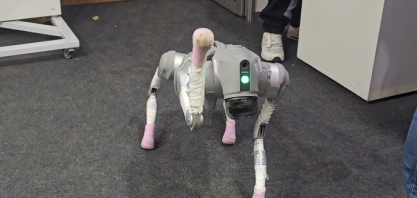 Cão robô visita a 30ª Fenasucro & Agrocana e auxilia o setor a produzir mais e melhor