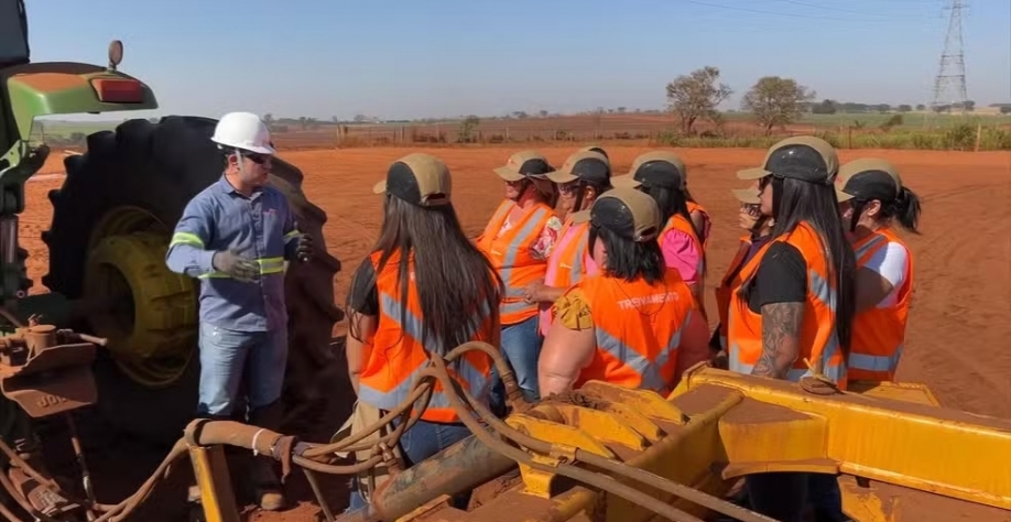 Usinas do interior de São Paulo desejam que a mão-de-obra feminina no campo seja maior — Foto: Reprodução/TV TEM