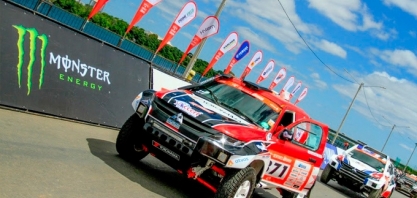 Comprometida em disseminar ações sustentáveis no mundo automobilístico, Atvos marca presença no Sertões BRB