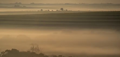 Ciclone e onda de frio levam chuva intensa ao Sul do Brasil