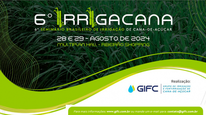 SIAMIG Bioenergia participa do 6º IRRIGACANA para discutir sustentabilidade na irrigação dos canaviais