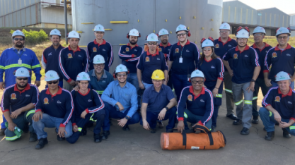 Usina Estiva: Brigada de Incêndio promove segundo treinamento do ano