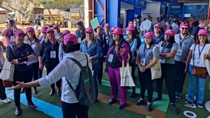 Expedição Cana Substantivo Feminino na Fenasucro & Agrocana reuniu cerca de 60 mulheres do setor bioenergético