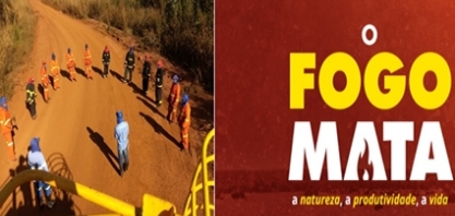 Atvos realiza ações de conscientização ambiental para o combate às queimadas em Goiás