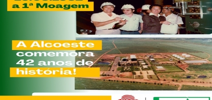Alcoeste Bioenergia celebra 42 anos