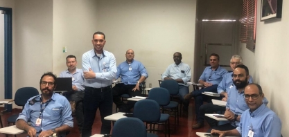 Ação de prevenção e combate a incêndio é realizada na Alcoolvale