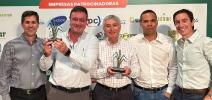 Usina Estiva recebe prêmio por Eficiência Industrial