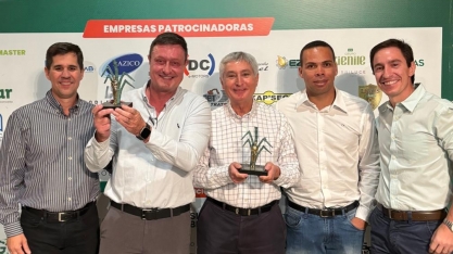 Usina Estiva recebe prêmio por Eficiência Industrial