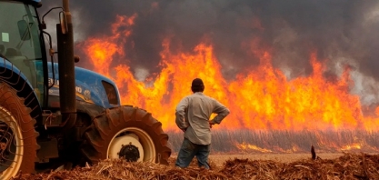 Presos por suspeita de atear fogo em canavial de SP seriam ligados ao PCC, diz secretário