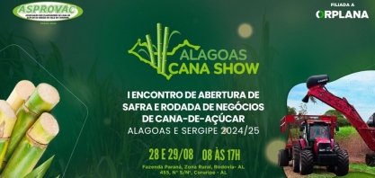 I Encontro de Abertura da Safra de Cana-de-Açúcar de AL/SE deve reunir representantes da cadeia produtiva em Coruripe