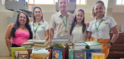 Cocal realiza doação de livros para Biblioteca Pública de Paraguaçu Paulista