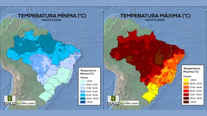Esalq - Sistema TEMPOCAMPO divulga boletim de agosto