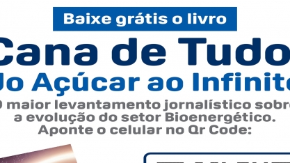 Lançamento do livro “Cana de Tudo: do Açúcar ao Infinito” para a região Nordeste será na Cooperativa Pindorama