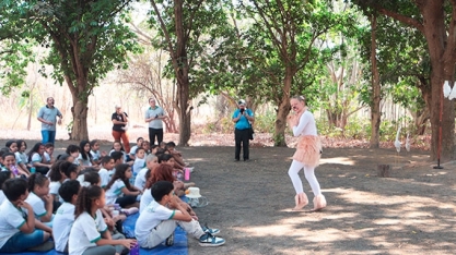 Uisa celebra Dia da Árvore com espetáculo teatral voltado à educação ambiental