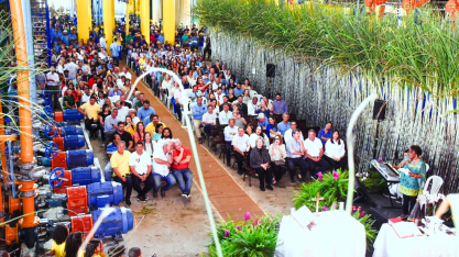 Caeté e Marituba iniciam moagem com celebração em Ação de Graças e expectativa de safra recorde