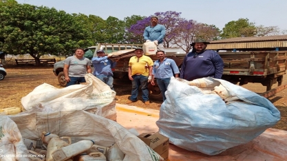 Alcoolvale realiza ação sobre descarte correto de embalagens de defensivos agrícolas