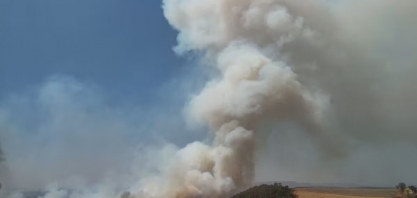 Plantações devastadas e veículos queimados: Fantástico mostra avanço das chamas no interior de SP