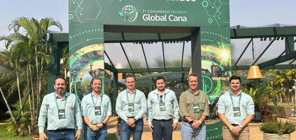 Biodefensivo macrobiológico Vittia aplicado via drone é destaque na Global Cana 2024