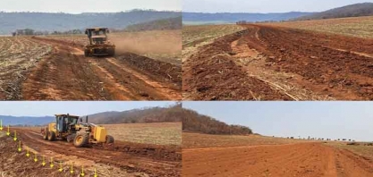 Raspagem em argissolos