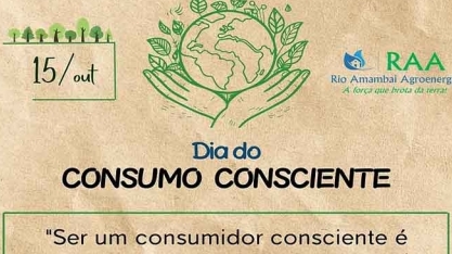 Rio Amambai Agroenergia promove campanha de consumo consciente para uso de copos descartáveis
