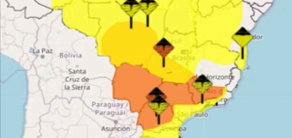 Tempo vira na sexta-feira e 8 estados podem ter temporais; chuva volta a São Paulo