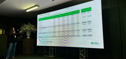 CNA apresenta levantamento de custos da cana-de-açúcar em São Paulo