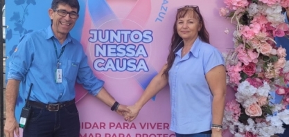 Autocuidado: prevenção ao câncer de mama e de próstata movimenta colaboradores da Usina Estiva