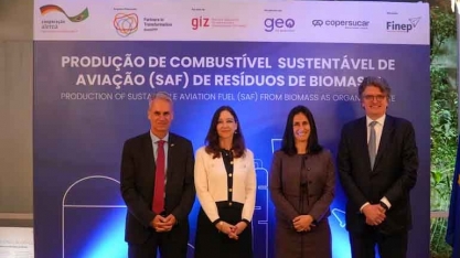 Geo bio gas&carbon e GIZ firmam parceria para desenvolver SAF a partir de resíduos no Brasil