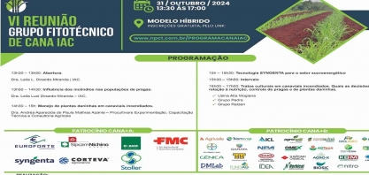 Manejo em canaviais incendiados será tema da 6ª Reunião do Grupo Fitotécnico IAC
