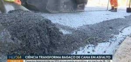 Cinza de bagaço de cana pode ser alternativa para fabricar asfalto