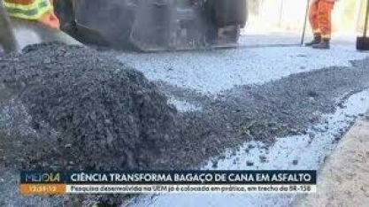 Cinza de bagaço de cana pode ser alternativa para fabricar asfalto