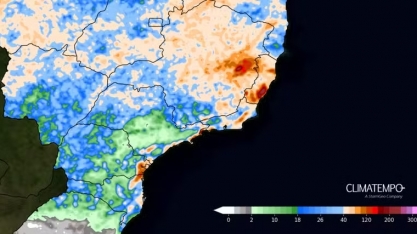 Chuva forte se espalha pelo Brasil desde o Sudeste até a Amazônia