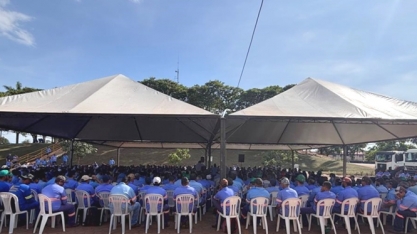 A Rio Amambai Agroenergia realiza culto ecumênico para o final da safra