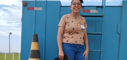 Analista de PCM passa por treinamento de processos de abastecimento e lubrificação de comboios