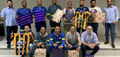 Colaboradores da Usina Estiva celebram premiação e engajamento em Campanha de Saúde e Solidariedade
