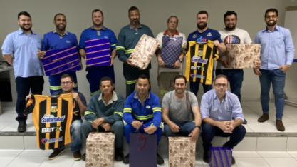 Colaboradores da Usina Estiva celebram premiação e engajamento em Campanha de Saúde e Solidariedade