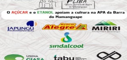 Indústria do açúcar e etanol apoia a 5ª FLIBA